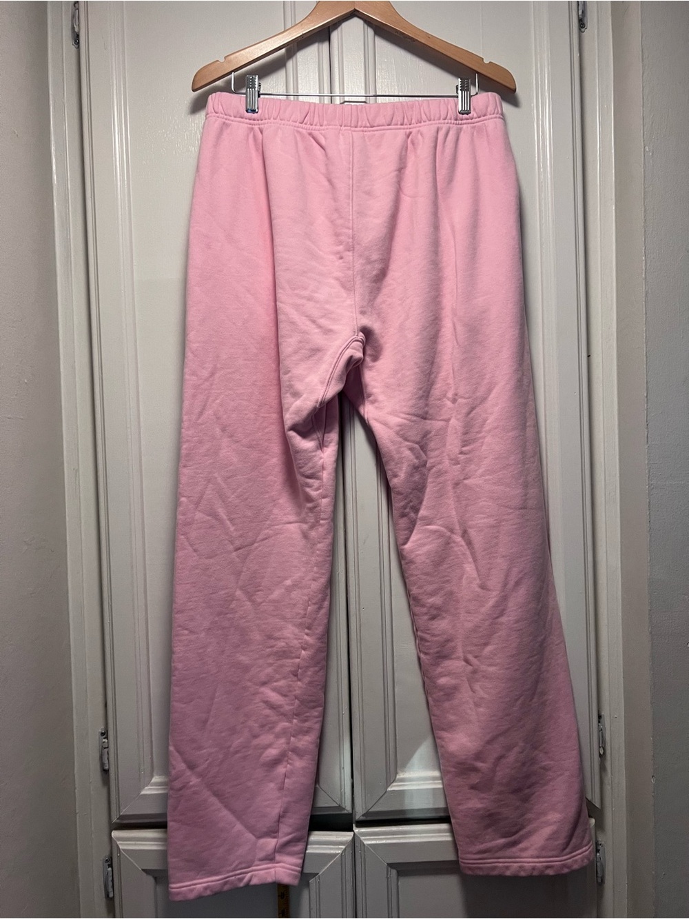 Khy by Kylie Jenner Pink Fleece Straight Leg Sweatpants Comfy Cute Size Medium - Picture 4 of 6